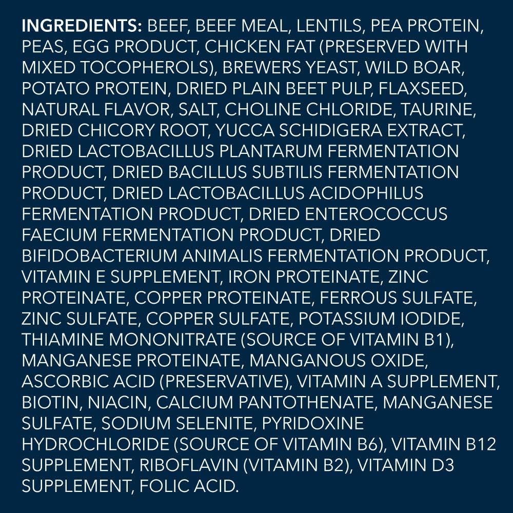  Brand - Wag High Protein Dry Dog Food Beef & Lentil Recipe with Wild Boar, Grain Free (30 lb. Bag) : Pet Supplies