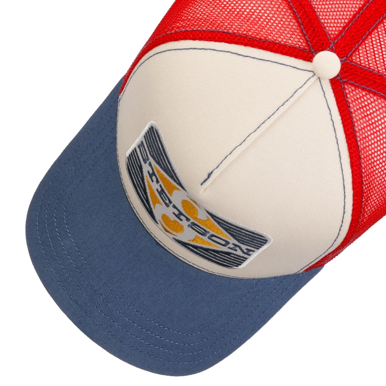 Stetson Rhombus Truckercap Snapback Baumwolle Damen und Herren Sommer Winter