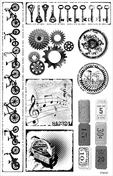 Wild at Heart ST59 001 Fabscraps Wild at Heart Stickers for Scrapbooking