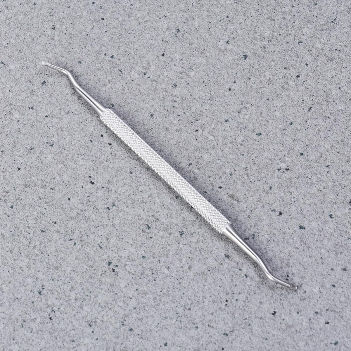 IWOWHERO Cuticle Pusher Tool Stainless Steel Nail Picker Nail Cuticle Trimmer Remover