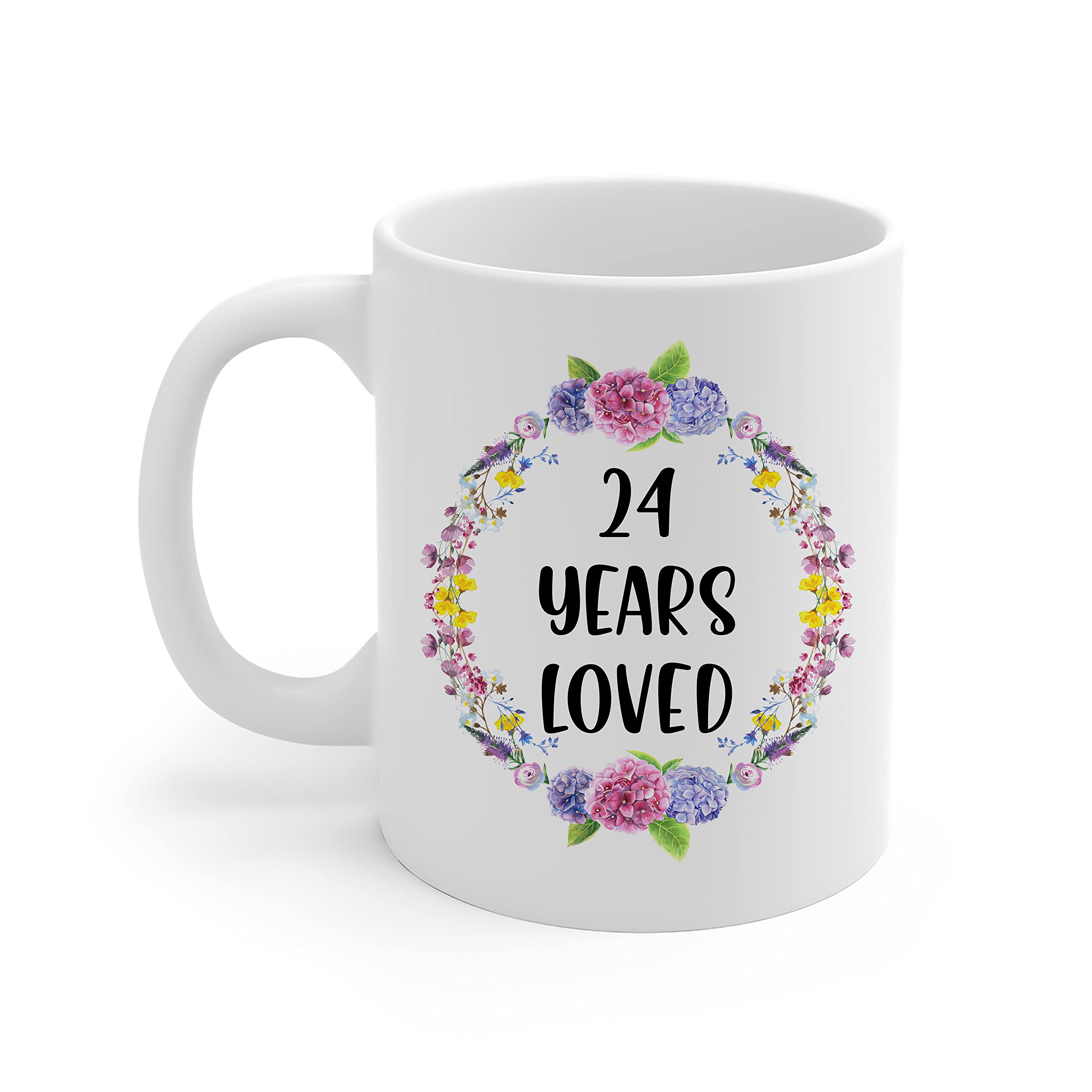 Taza De Café Con Nombre Personalizado Para 24 Años Y Fabuloso Regalo De Cumpleaños, Impresionante Cumpleaños Fabuloso Desde 2000, Taza De Café De 11 Oz Y 15 Onzas, Idea De Regalo