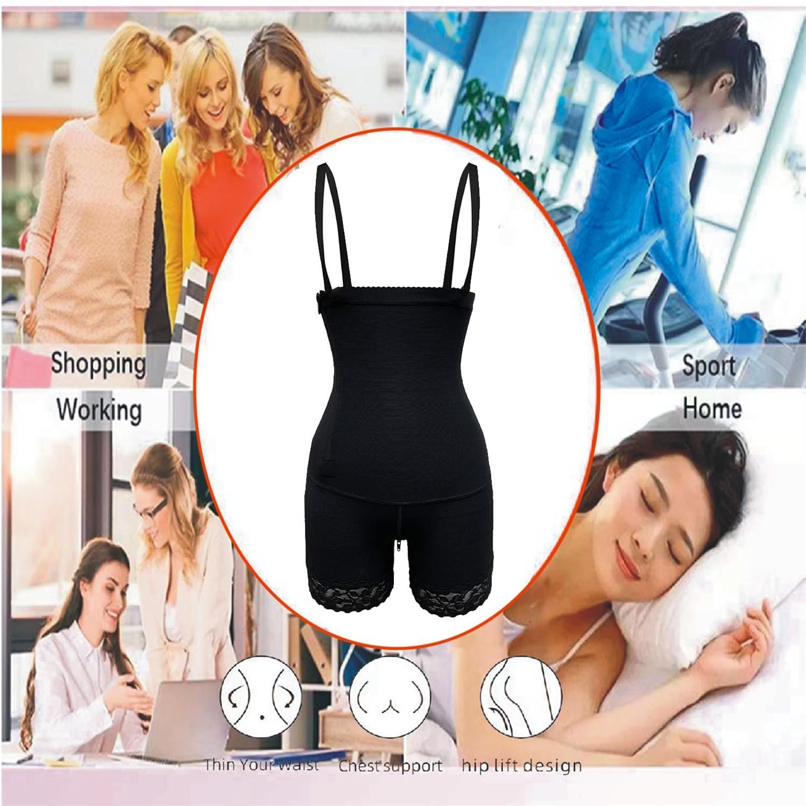 Body Moldeador Posparto Etapa 2, Control De Barriga, Levantamiento Glúteos, Cuerpo