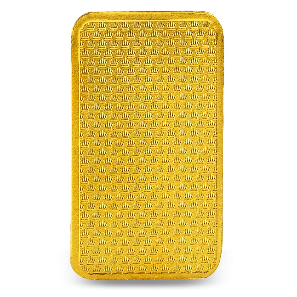 1g Gold-Barren Gold-Plättchen, 999.9 Feingold LBMA Zertifiziert, Echtheitsgarantie + Albellion® Kugelschreiber gratis