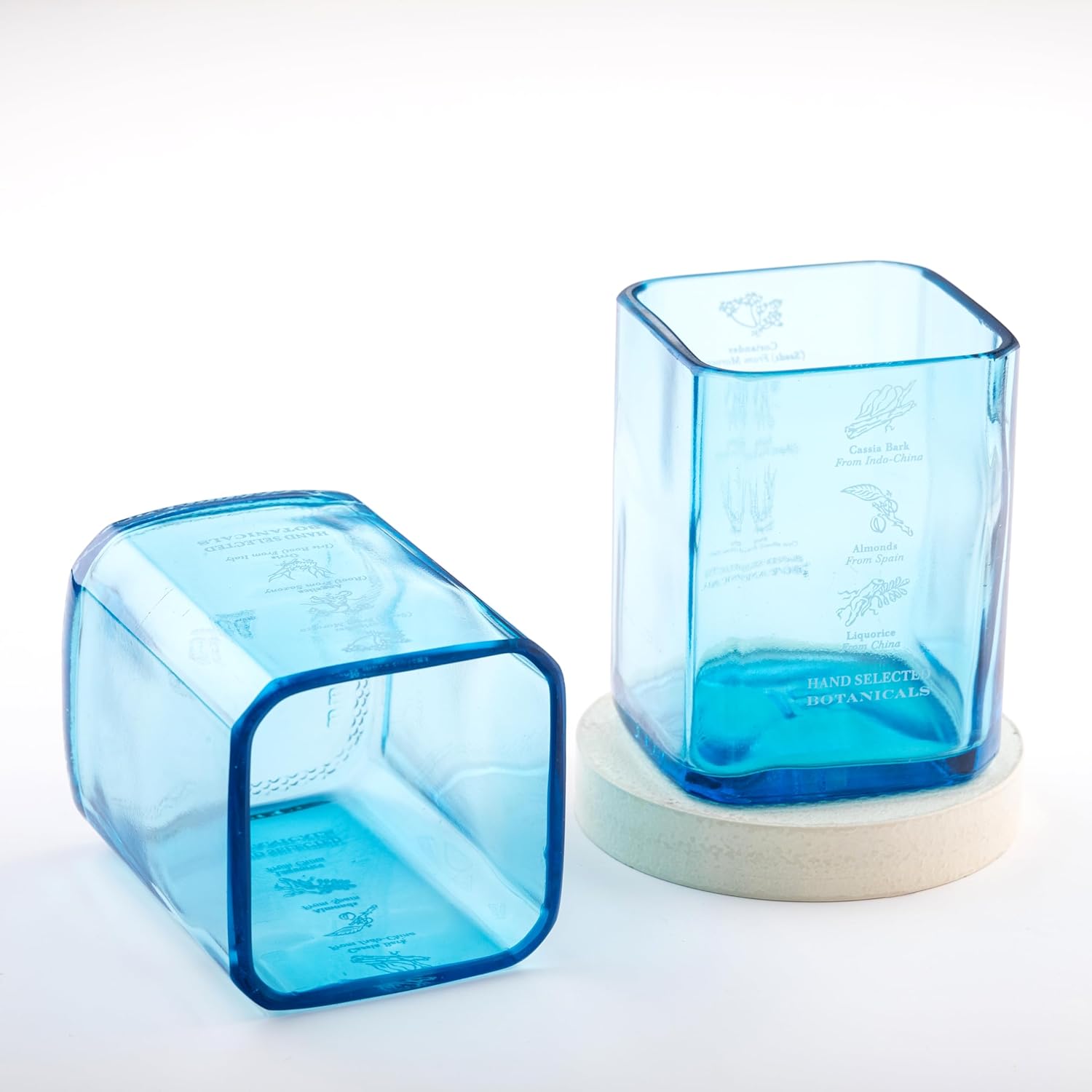 Giftalk EXPENSIVE Bombay Sapphire Glasses, Bar Glasses (Pack Of 2), 200 ML
