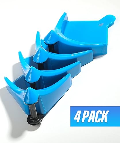 Miniatura 5 de ESEWALAS 4 piezas guía de manguera de coche, rodillo de manguera de neumáticos para lavado de automóviles, herramienta de sistema de rodadura de