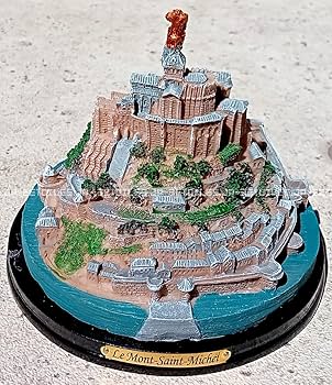 Amazon.co.jp: モンサン=ミッシェル モンサンミシェル オブジェ 置物