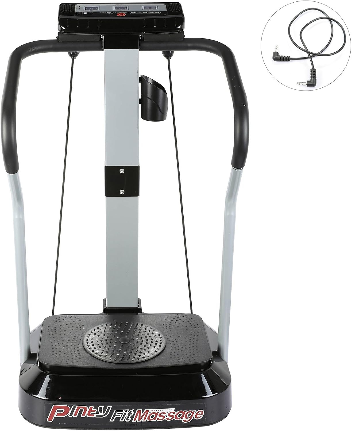 Pinty 2000W Whole Body Vibration Platform Exercise Machine with MP3 Player (99 Speed Levels)