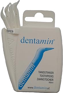 pocket box, 60 toothpicks in practical dispenser box.