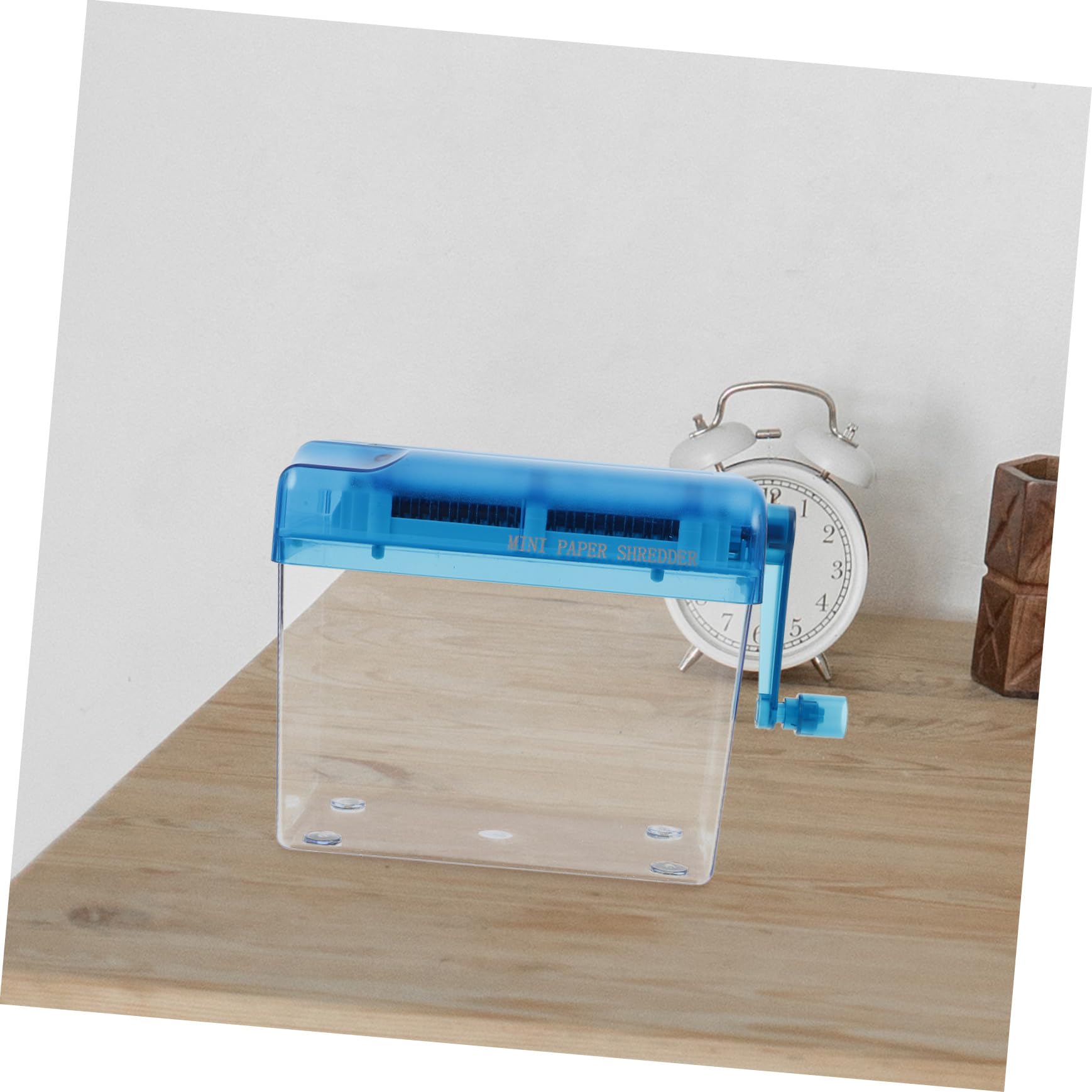 NUOBESTY 1pezzi Distruggidocumenti Manuale Da Tavolo Utensile Per Tagliare La Carta Macchina Per Tagliare La Carta Distruggidocumenti Per Casa Attrezzatura Per Ufficio