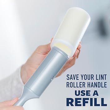 Scotch-Brite Everyday Clean Lint Roller, 3 Pack, Lint Remover for Pet Hair, Dark Clothes, Furniture, and Dusty Surfaces, Picks Up Fur & Fluff in Your Home, Car & Office, 300 Adhesive Sheets Total