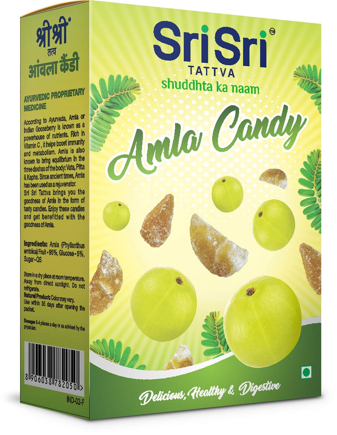 Sri Sri Tattva Amla Candy Plain, 400g (B07RJSD9Z6) Amazon Price History, Amazon Price Tracker