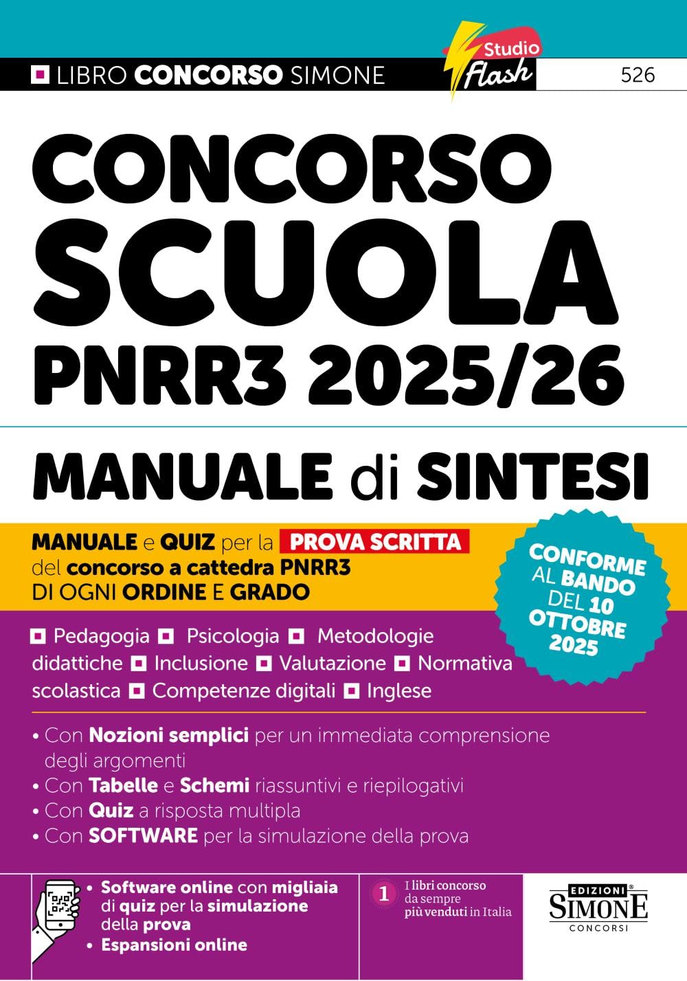Concorso Scuola PNRR3 2025/26. Manuale Di Sintesi - 4