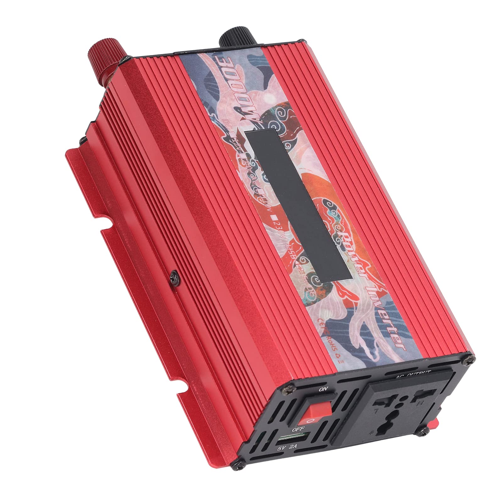 Convertitore di Onda Sinusoidale Modificata Efficiente Inverter di Alimentazione per Auto per la Ricarica in Movimento da 3000 W CC a CA 220 V per i Viaggiatori (#3)