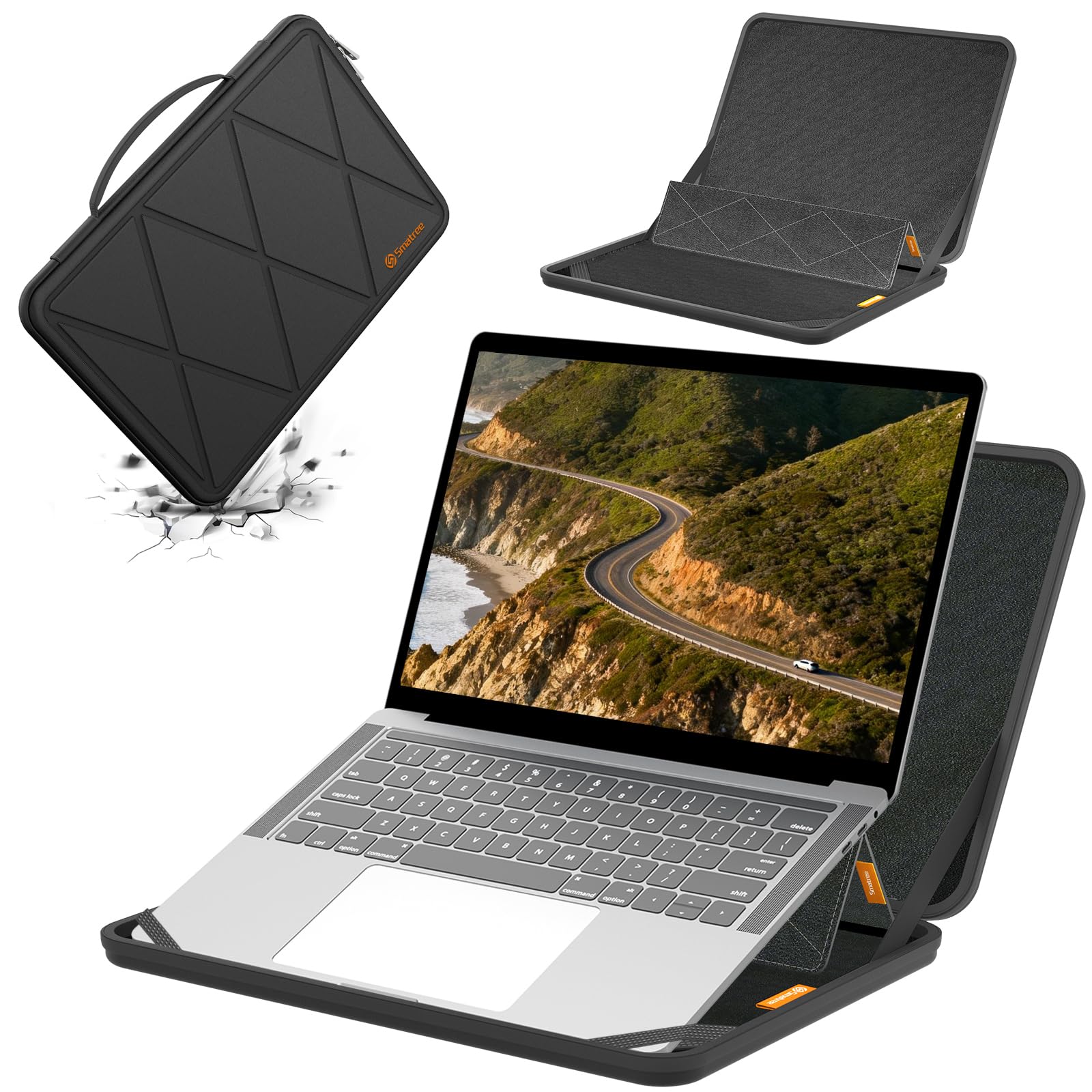 Smatree MS53 Protección rígida 14 Pulgadas Funda para portátil Compatible con ASUS P1412