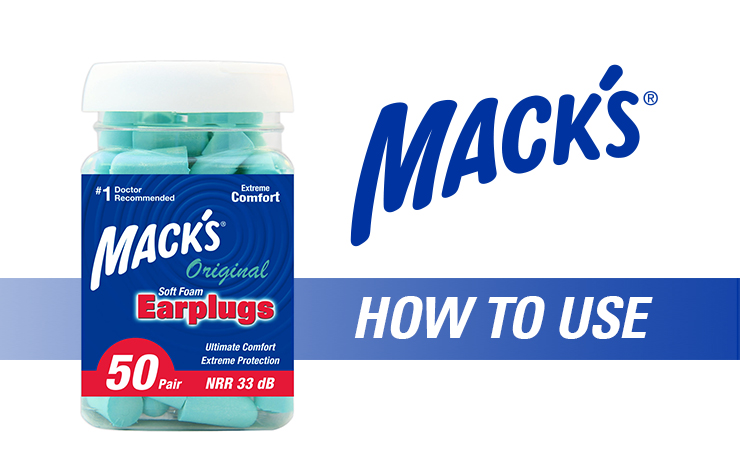 Mack's Ultra Soft Foam Earplugs 12 Pair - 32dB Highest NRR For Sleeping, Snoring & Noise Protection