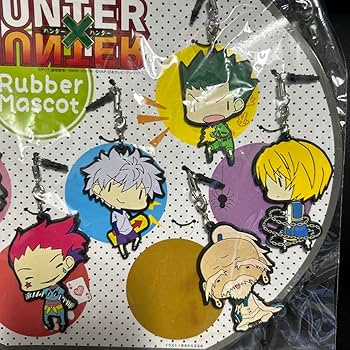 ハンターハンター　ラバスト　ガチャ HUNTER×HUNTER カプセルラバーマスコット BEST｜ガシャポン