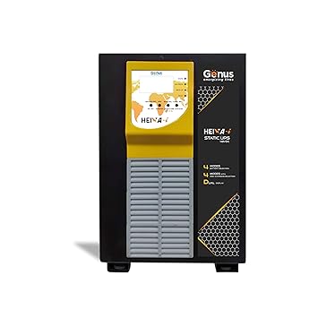 Genus Inverter For Home - Heiwa 4.2Kva 48V - 4 Battery Inverter With Pure Sine Wave Output Is Best For Big Home & Offices - Has Unique Battery Revival Mode