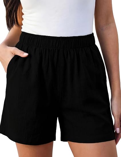 Pantaloncini Donna Curvy Estivi Bermuda Donna Estivi Eleganti Pantaloncini Corti Donna Vita Bassa Pantaloncini Corti in Lino Donna Pantaloncini Running Donna Yoga Pantaloni Corti Donna Palestra