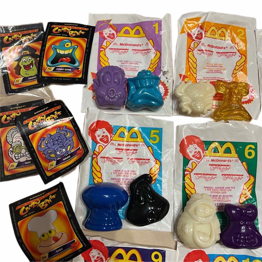 ゴーゴーズクレイジーボーンズ マクドナルド ミールトイ ビンテージ Amazon.co.jp: ゴーゴーズクレイジーボーンズ マクドナルド