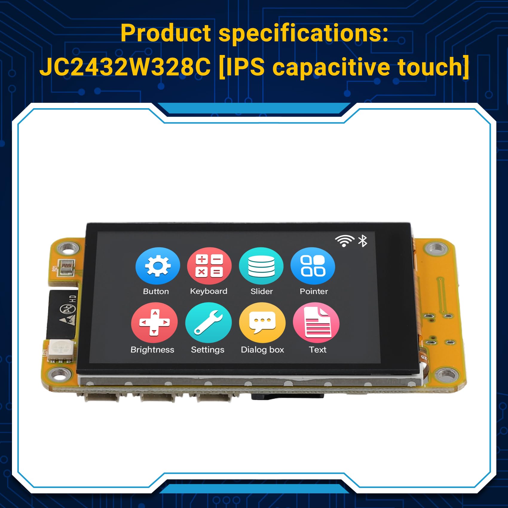 Carte de Développement ESP32 4M FLASH Module D'Affichage LCD 2,8 Pouces