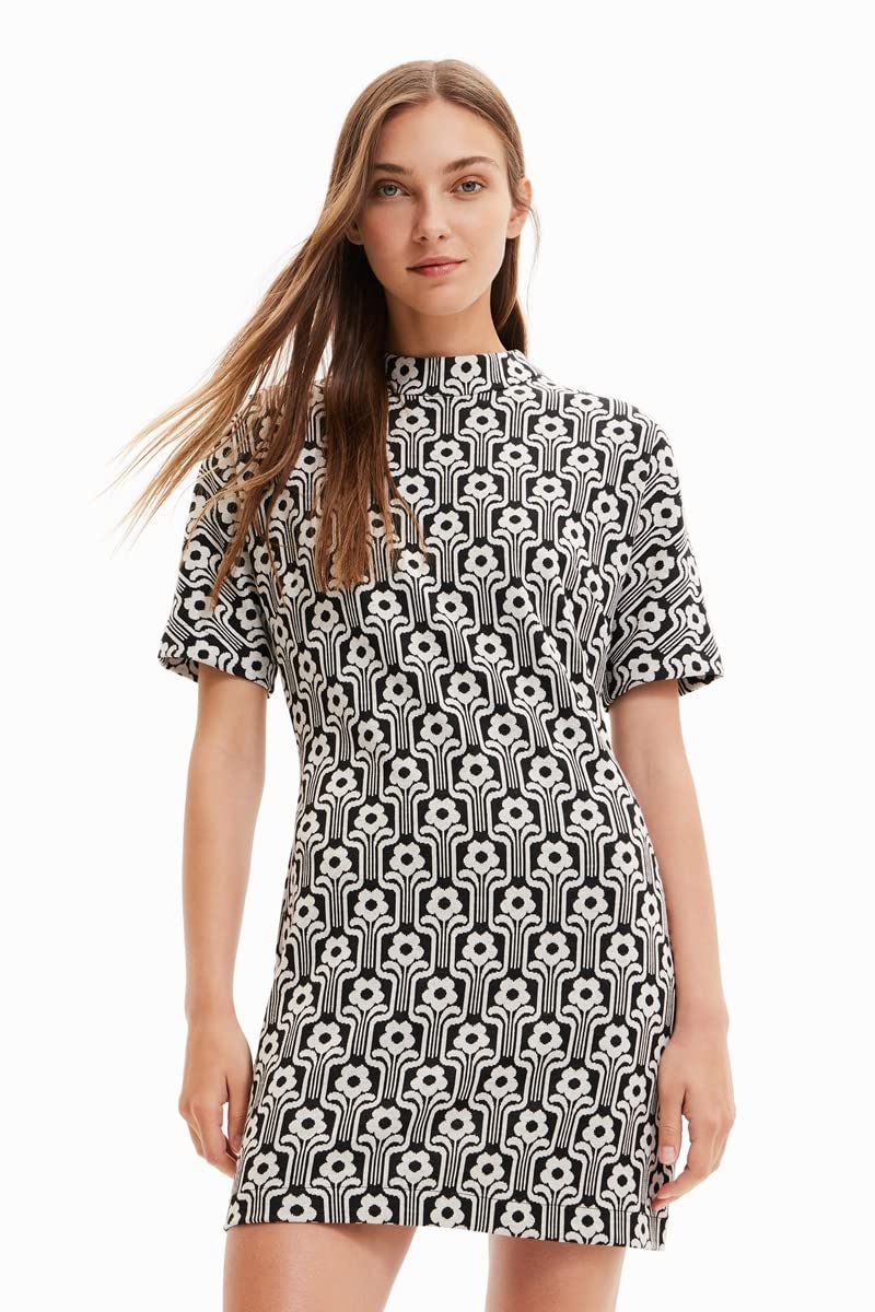 Desigual Women's Vest_Karen, 2000 Black Casual Dress, S