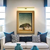 Vista 7 de Battery Picture Lights 16 inch-2PACK , Wireless Rechargeable Painting Light for Art with Remote, Full Metal Led Picture Lights Dimmable Wall Light