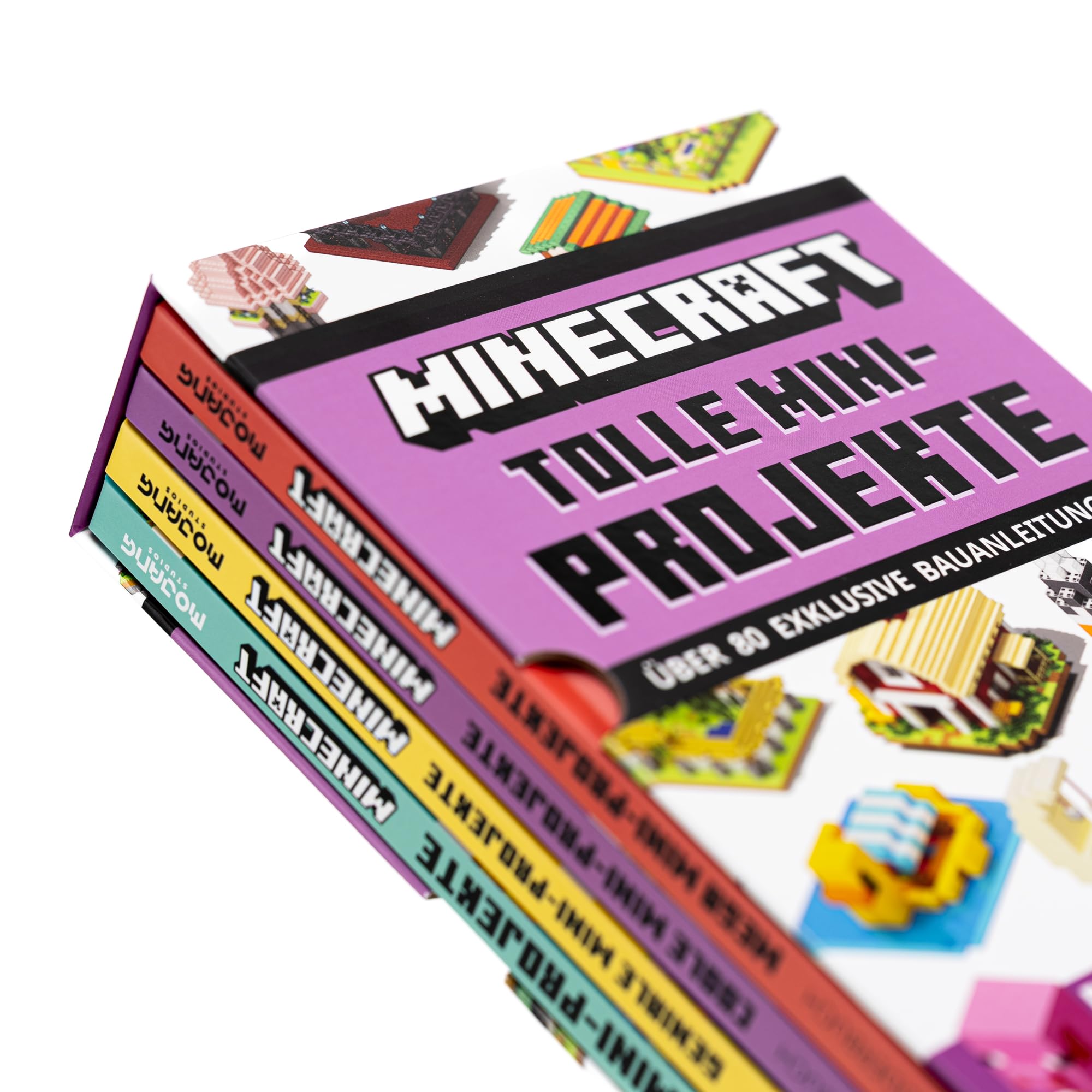 Minecraft Tolle Mini-Projekte (Schuber): Praktischer Schuber mit über 80 kleinen Bau-Projekten im Minecraft Kreativmodus | Schritt für Schritt zum ... ab 8 Jahren (Minecraft - Schritt für Schritt)