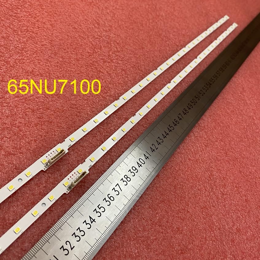 Bande de rétroéclairage LED for Samsung UN65RU7100G UN65NU7100 UN65RU7200 UN65NU6900 UN65RU7300 UE65NU7100 UE65NU7200 UE65NU6179(20pcs for 10 TV)