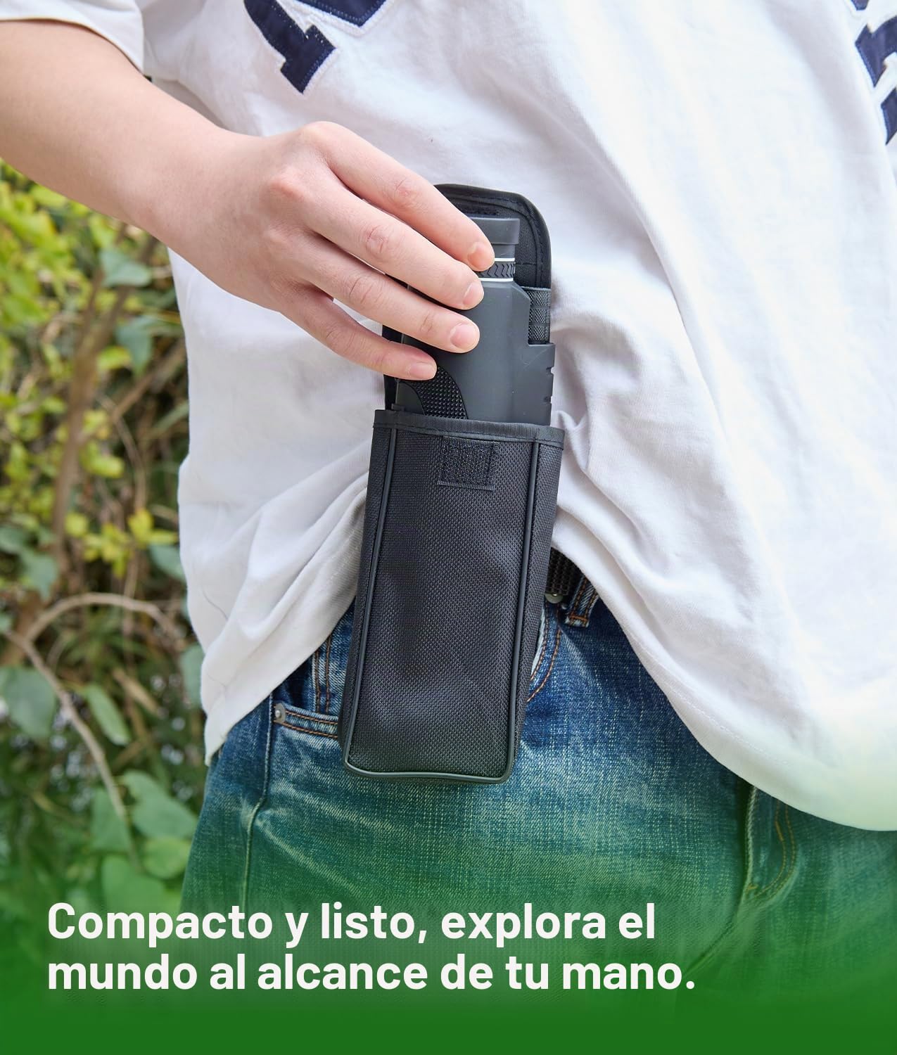 PAHTTO Telescopio monocular, monocular 80x100 con Prisma BAK4 y Lente FMC, telescopio HD con Adaptador para Smartphone y trípode, para observación de Aves, Caza, Senderismo y conciertos