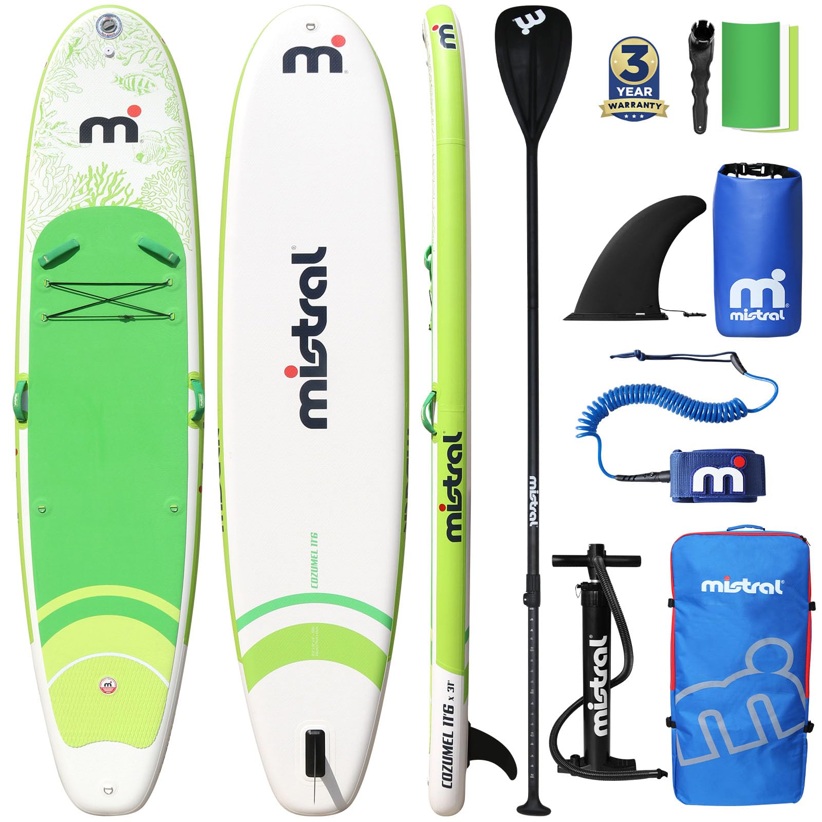 Amazon.com : Mistral Stand Up Paddle Board, 11'6 x31''x6