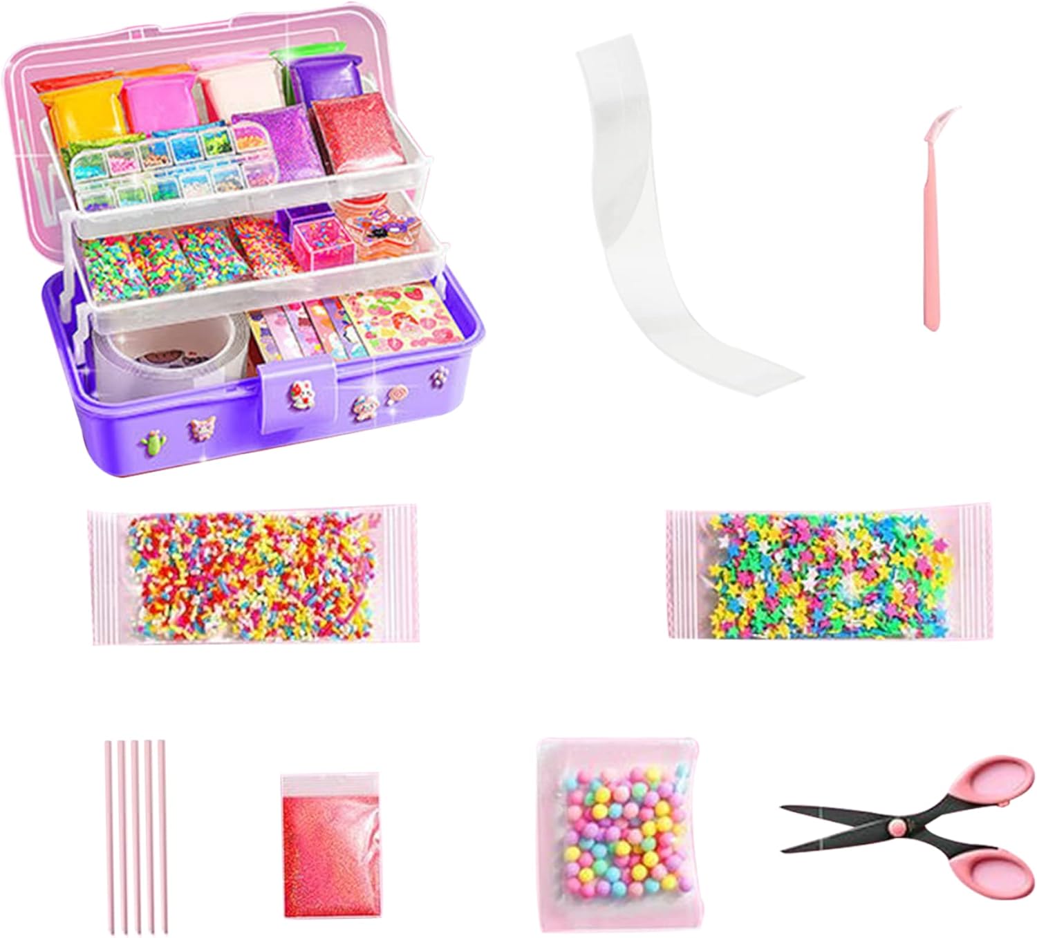 Nano Tape Bubbles Kit Bubble Tape Toy Kit DIY Nano Double Bubbles Toy