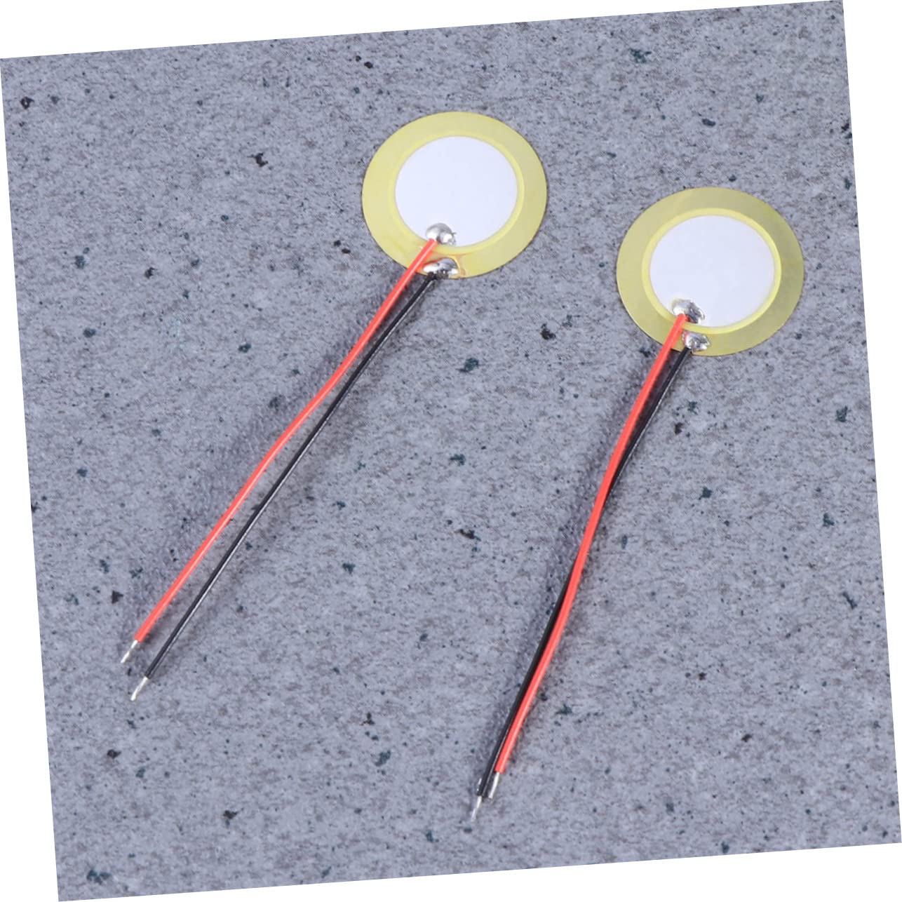 ifundom 20mm Disc Diaphragm 20pcs Ceramic Chips Buzzer for Acoustic Guitars