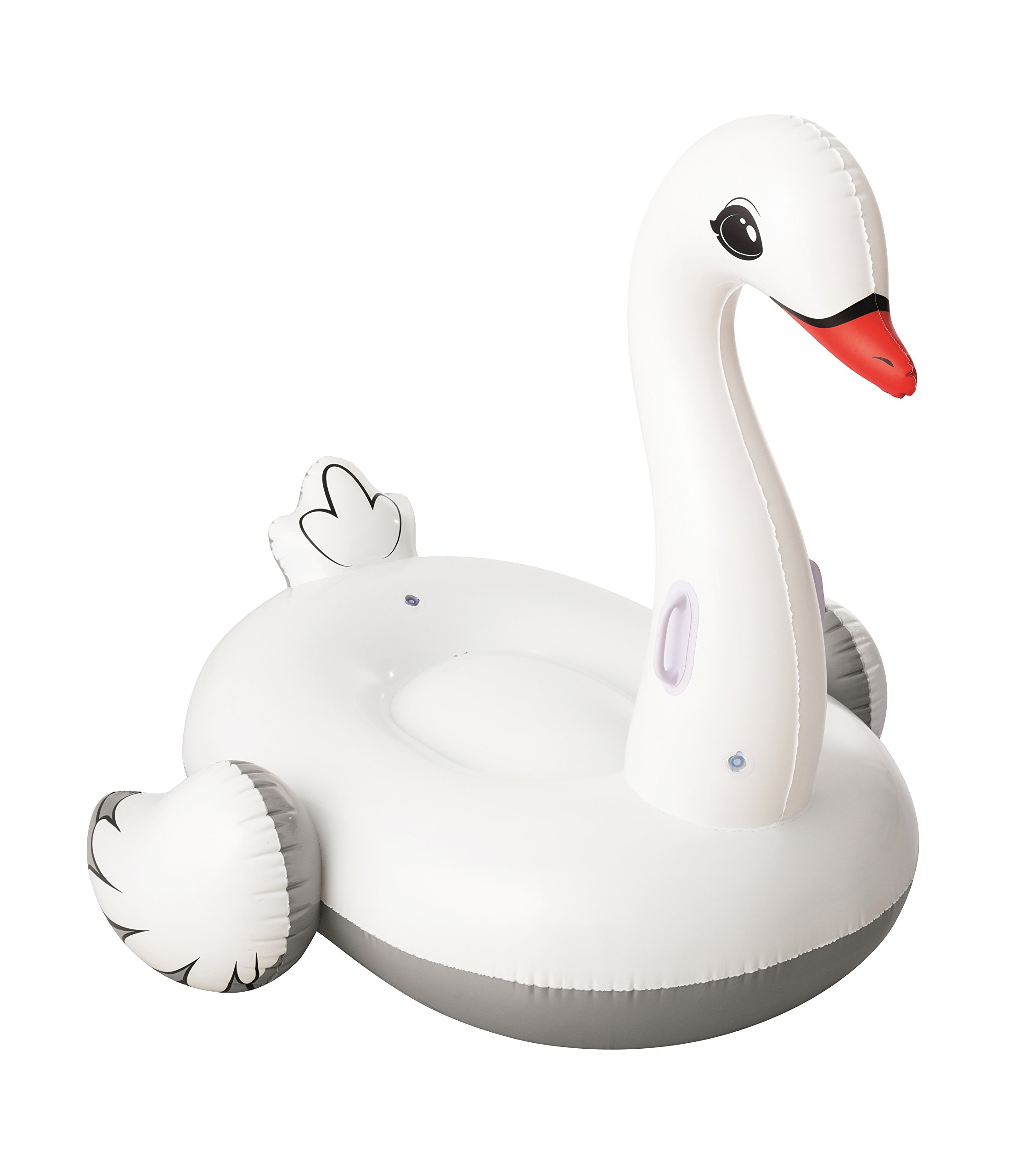 Bestway 4111 Supersized Swan Rider pływający zwierzak, 196 x 174 cm