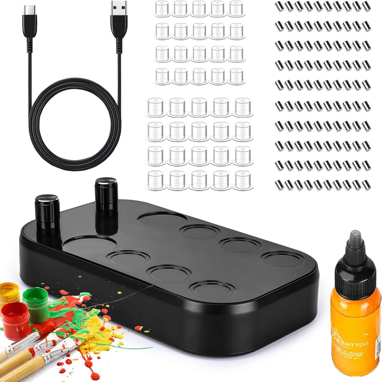 Agitateur pour vernis à ongles et encre de tatouage pour organiser et sublimer votre salon de beauté