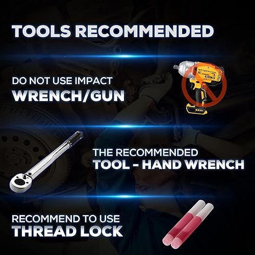 Miniatura 15 de KSP - Espaciadores de rueda de 6 x 5.5 para Chevy Silverado GMC Sierra, espaciador centrado en orejetas de 2 pulgadas 0.236x5.500 in para Suburban