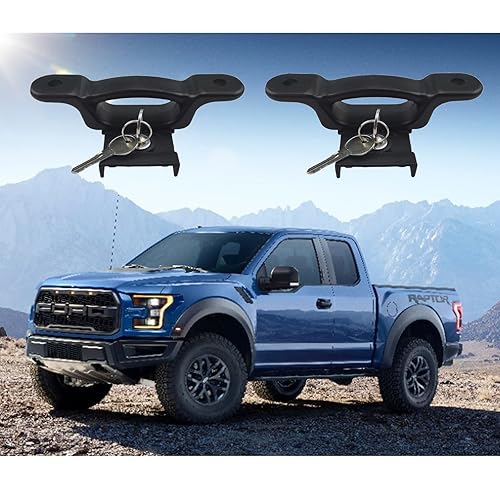 Miniatura 3 de Juego de 4 piezas de anclaje de cama y uñas antideslizantes Boxlink para Ford Trucks 2015, 2016, 2017, 2018, 2019, 2020, 2022, F150, F250, F350,
