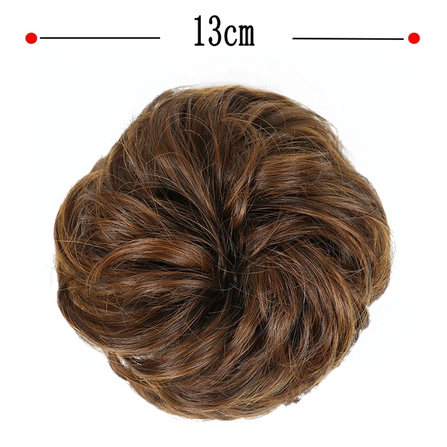 GSOUL Hair Bun Pieces for Women Synthetic Messy Bun Donut Ponytail Hair Extensions with Elastic Rubber Band for Women