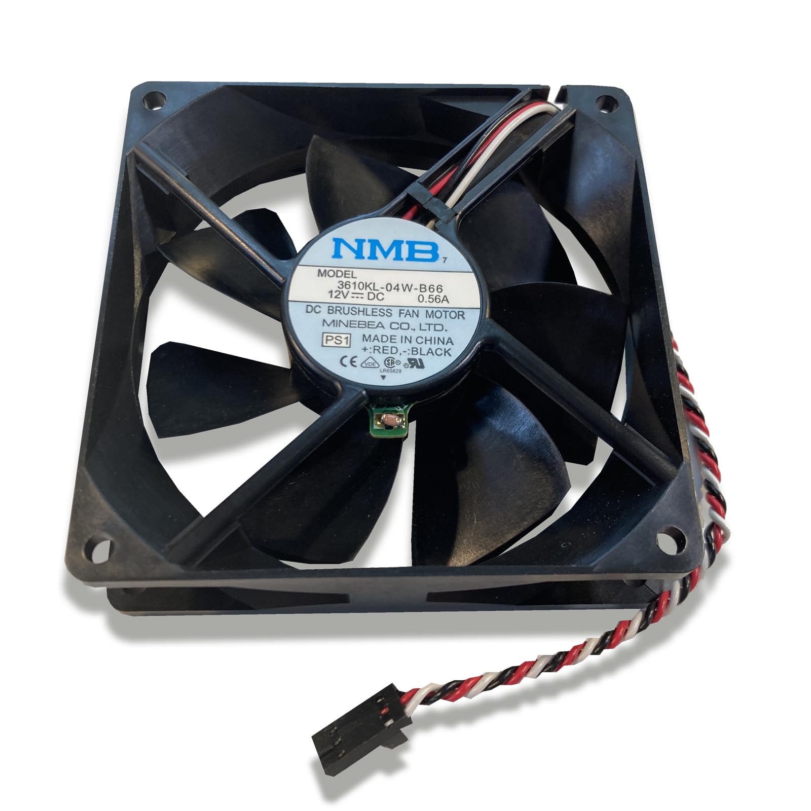 Authentic NMB Model 3610KL-04W-B66 Replacement Fan Compatible with Dell Optiplex, Dimension
