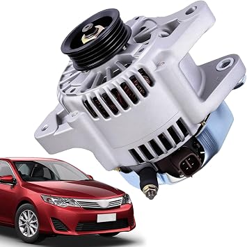 New Alternator 12V 80 Amp for Toyota for Yaris 1.5L 1497cc 2006 2007 2008 2009, Stable current output, Replace 27060-21151 11203 Alternator 27060-21150 11505 104210-8180, 104210-8400