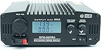 Vista 1 de BTECH RPS-30PRO Fuente de alimentación de banco compacto universal regulada de 30 amperios, convertidor de alimentación de CA a CC, 13.8 V