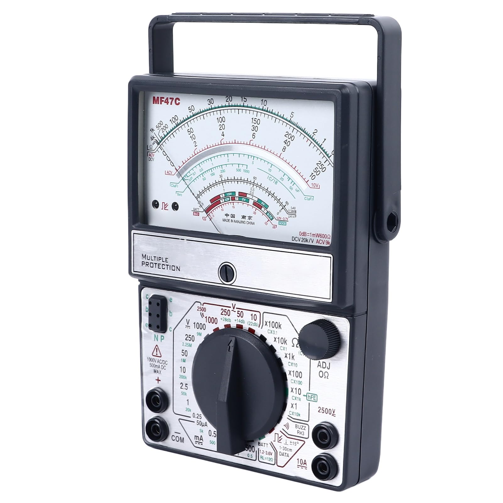 High Accuracy Multi Mechanical Multimeter, Anti Burning Analogue Meter ...