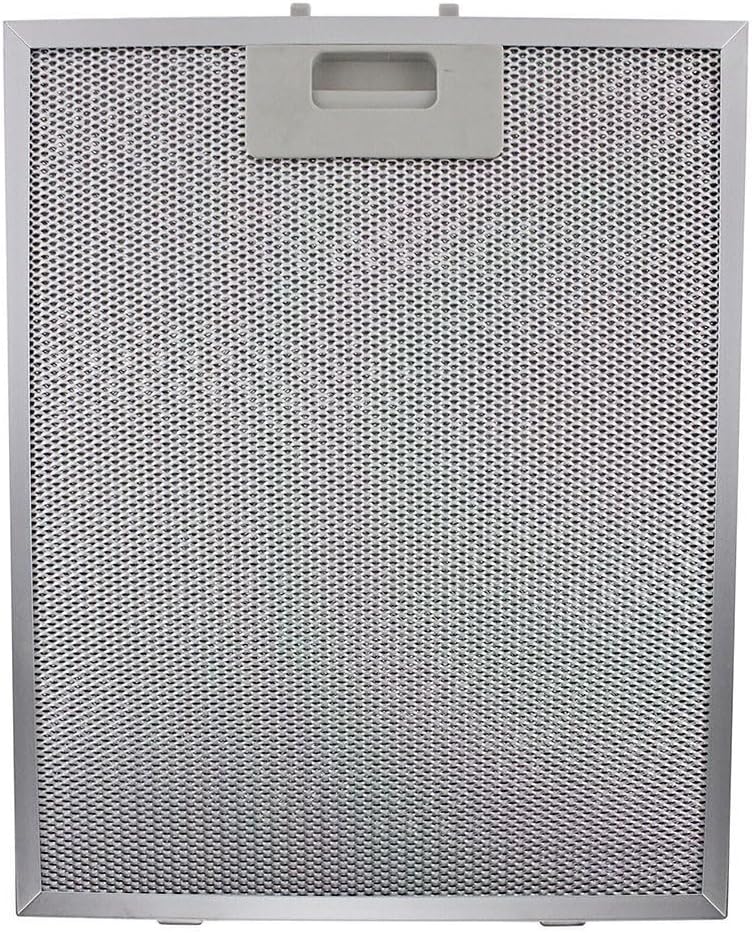 Cooker Filter for Kitchen Extractor Fan Vent, Universal Mesh Hood Vent Filter 350 x 285 x 9mm