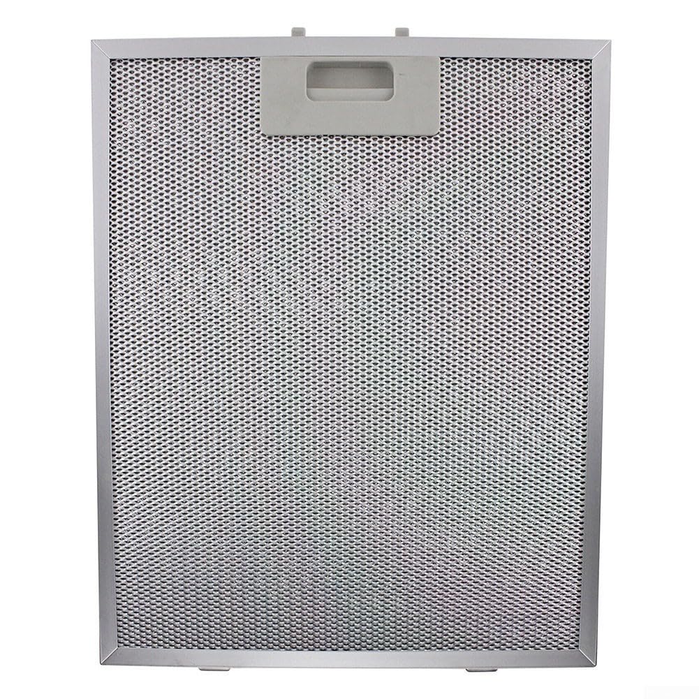 Cooker Filter for Kitchen Extractor Fan Vent, Universal Mesh Hood Vent Filter 350 x 285 x 9mm
