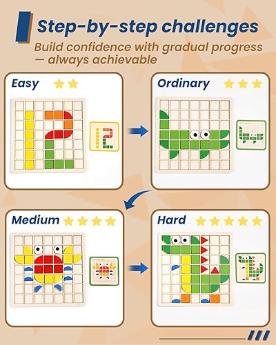 Miniatura 3 de Actividades de demencia para personas mayores, rompecabezas de madera para adultos, juegos de memoria para personas mayores con demencia, productos