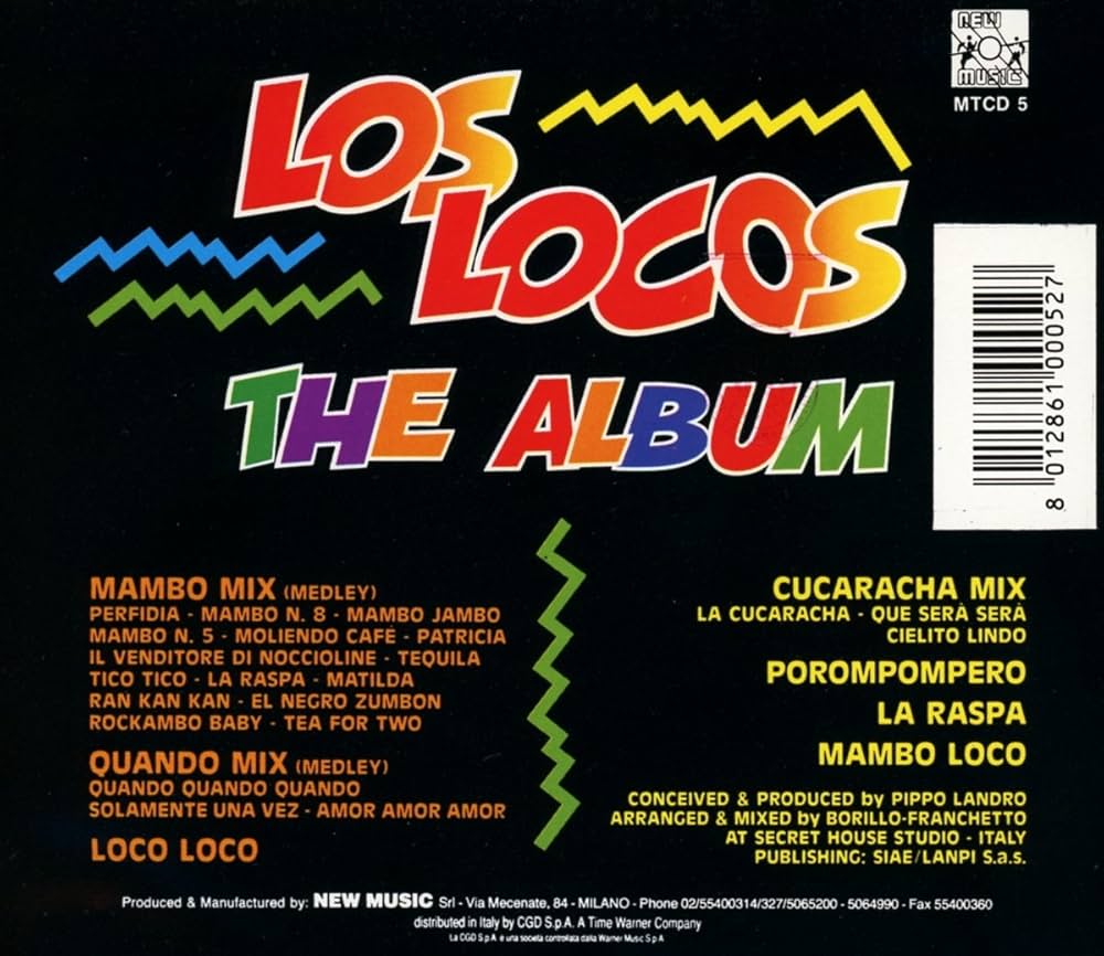 ALBUM: LOS LOCOS, LOS LOCOS: Amazon.it: CD e Vinili}