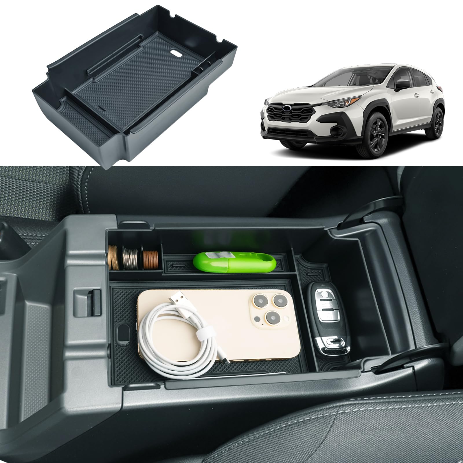 Coleya Crosstrek Center Console Organizer
