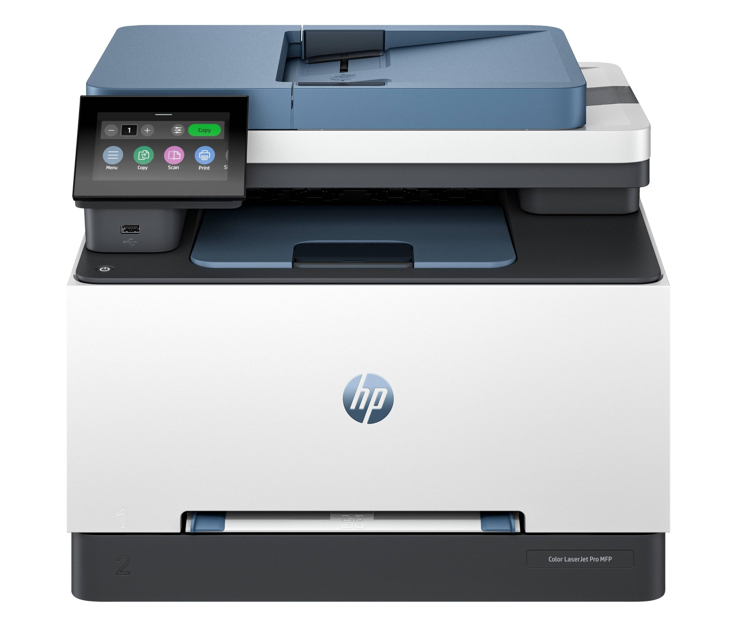 HP Color LaserJet Pro 3302fdw Stampante Multifunzione A4, Stampa Fronte e Retro Automatico, 25 ppm, USB, Wi-Fi, Ethernet, Fax, Copia, Scansiona, ADF 50 Fogli