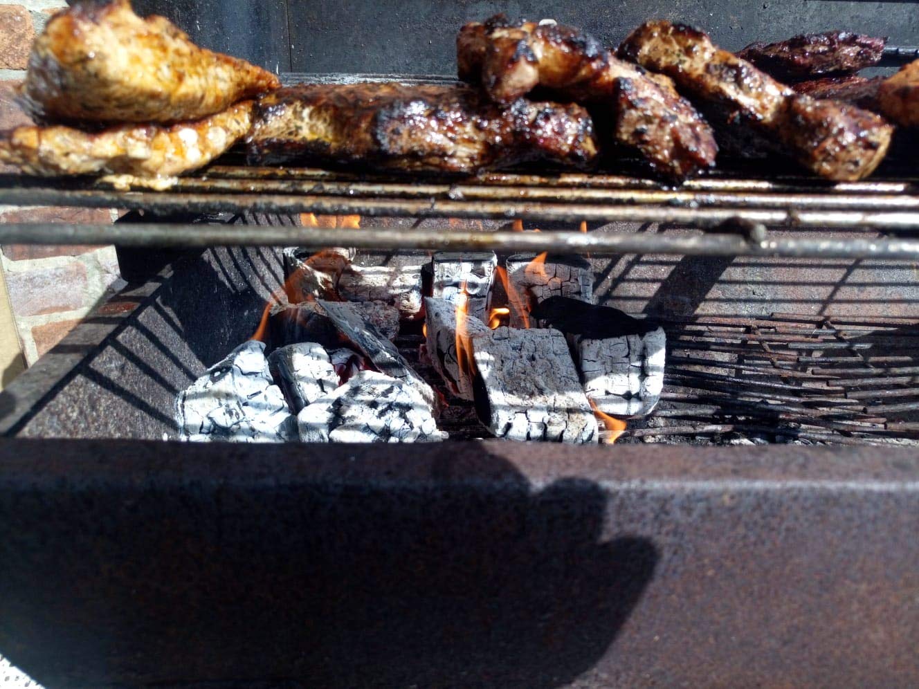 Landree® BBQ Grillholz Esche 3,5KG – die (saubere) Alternative zu Holzkohle oder Grillbriketts - sicher - ökologisch – aromaintensiv vom Holzhof aus Schleswig-Holstein
