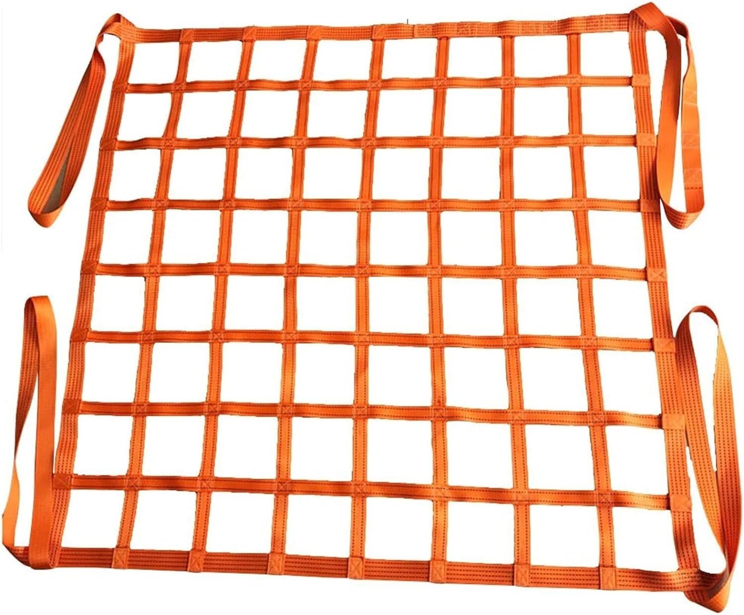 Generico Rete per Sollevamento Merci - Rete di Sollevamento per carichi Pesanti, Cinghia di Sollevamento, Borsa a Rete Resistente, Imbracatura in Nylon per carico e Scarico Merci (2 x 2 m/Maglia 15 c