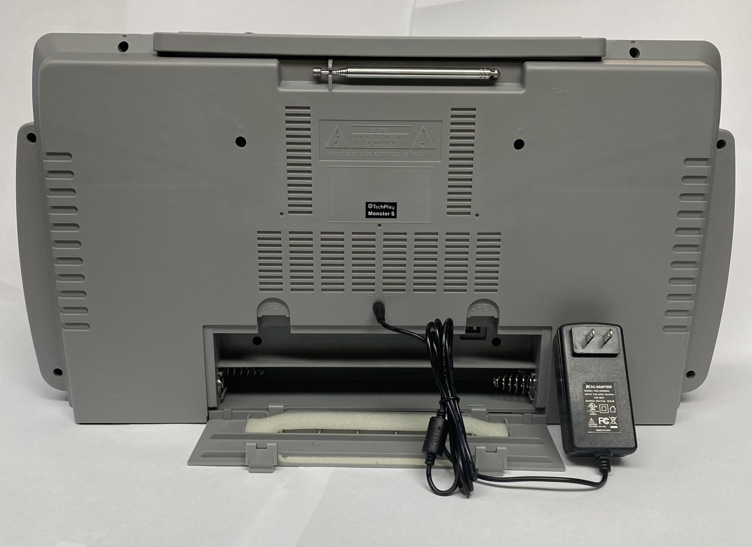 Amazon.com: TechPlay Monster Pro 1980S-Style Boom Box CD Player